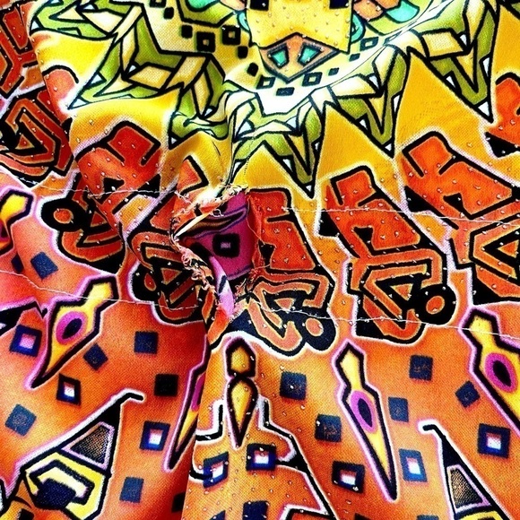 Vibrant Print Sparkly Boho Kaftan! - Picture 3 of 7